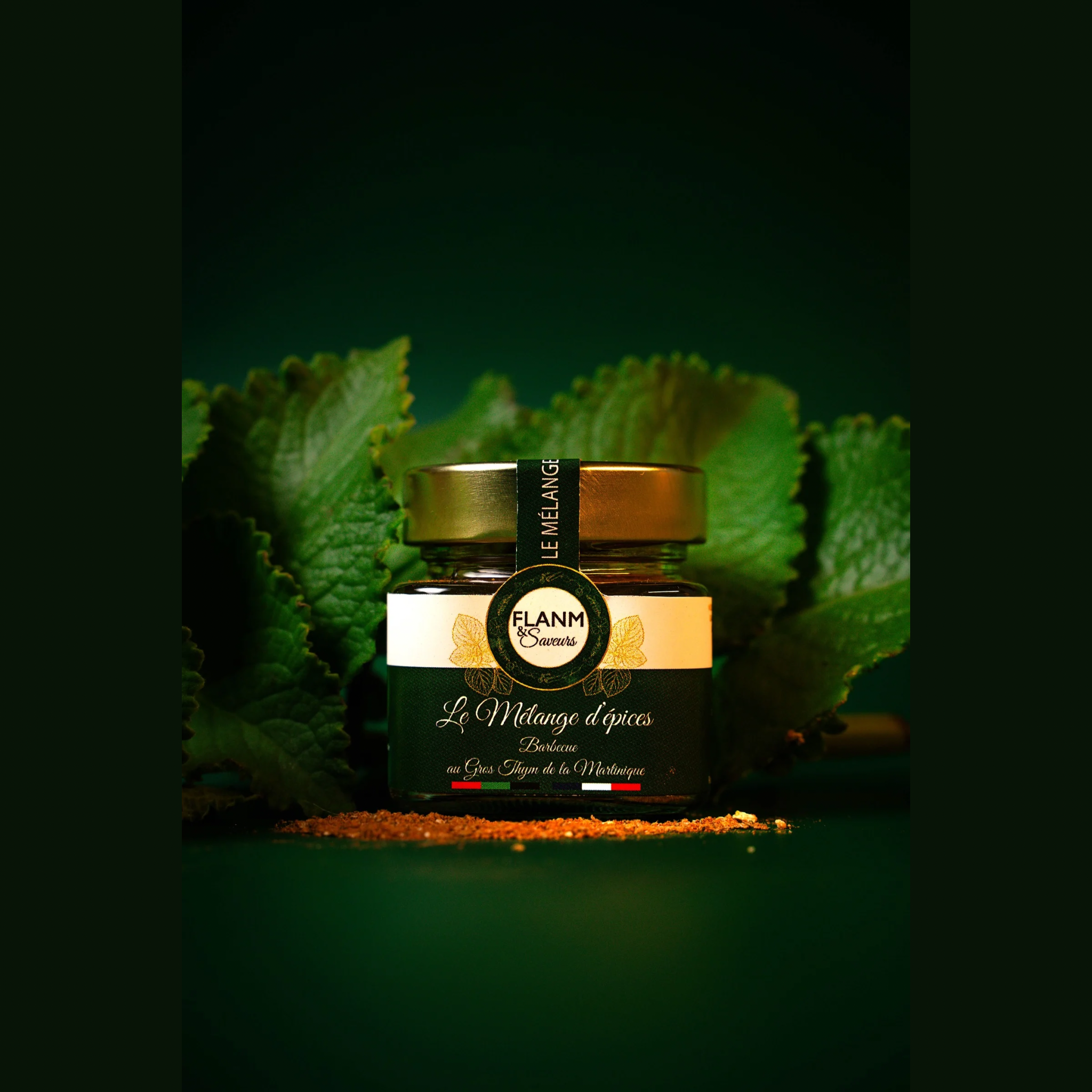 Mélange d’épices barbecue au Gros thym de Martinique